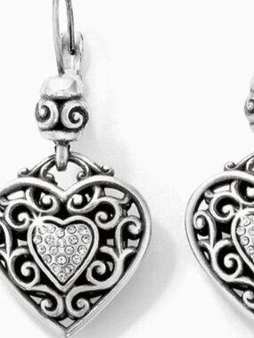 Brighton Reno Heart Earrings